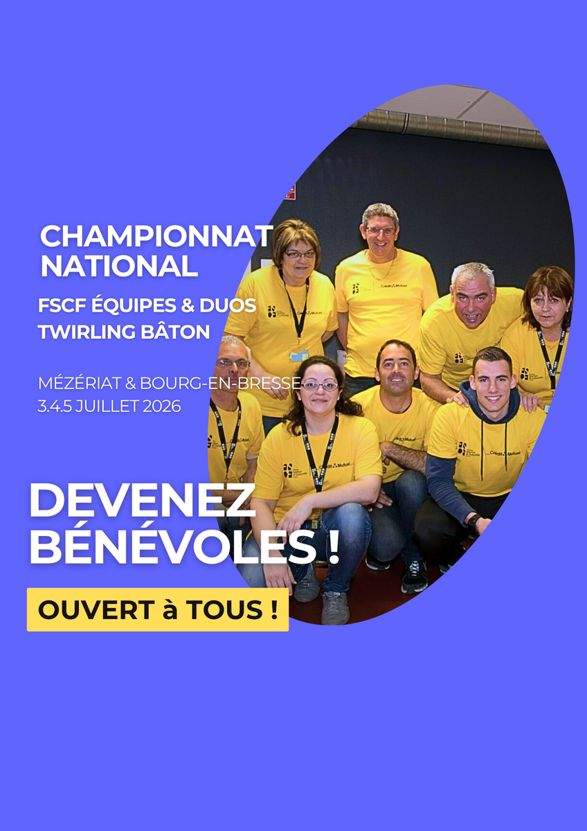 Réunion publique - Championnat National FSCF équipes & duos 2026 - Bourg-en-Bresse & Mézériat