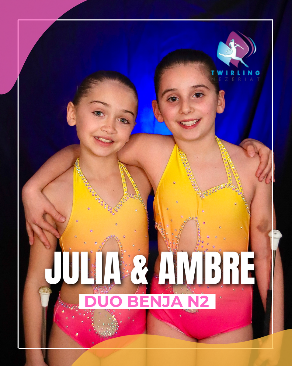 Nos petites Benja en Finale N2 !