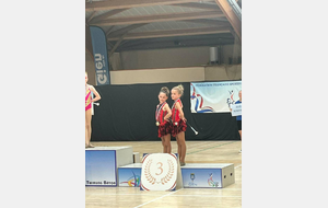 🥉 Léonie &amp; Manon remportent la médaille de bronze au championnat de France N2