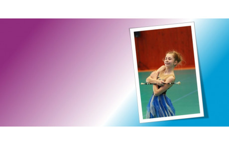 Flavie, MézéTwirler qui « donne le meilleur d'elle-même quoiqu'il arrive »
