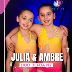 Nos petites Benja en Finale N2 !